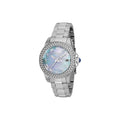 Invicta Womens 36071 Angel Quartz 3 Hand Light Blue Dial Watch
