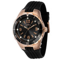 Invicta Womens 40313 Angel Quartz 3 Hand Black Dial Watch