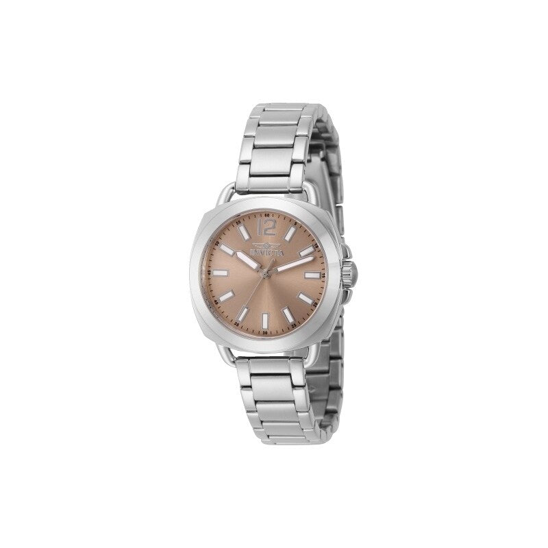 Invicta Womens 46345 Wildflower Quartz 3 Hand Light Pink Dial Watch