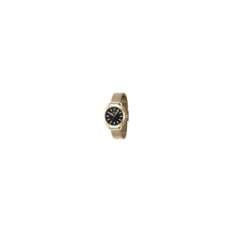 Invicta Womens 47324 Wildflower Quartz 3 Hand Black Dial Watch