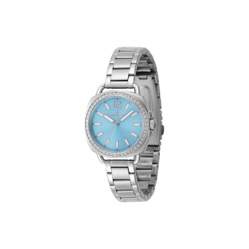 Invicta Womens 47327 Wildflower Quartz 3 Hand Light Blue Dial Watch