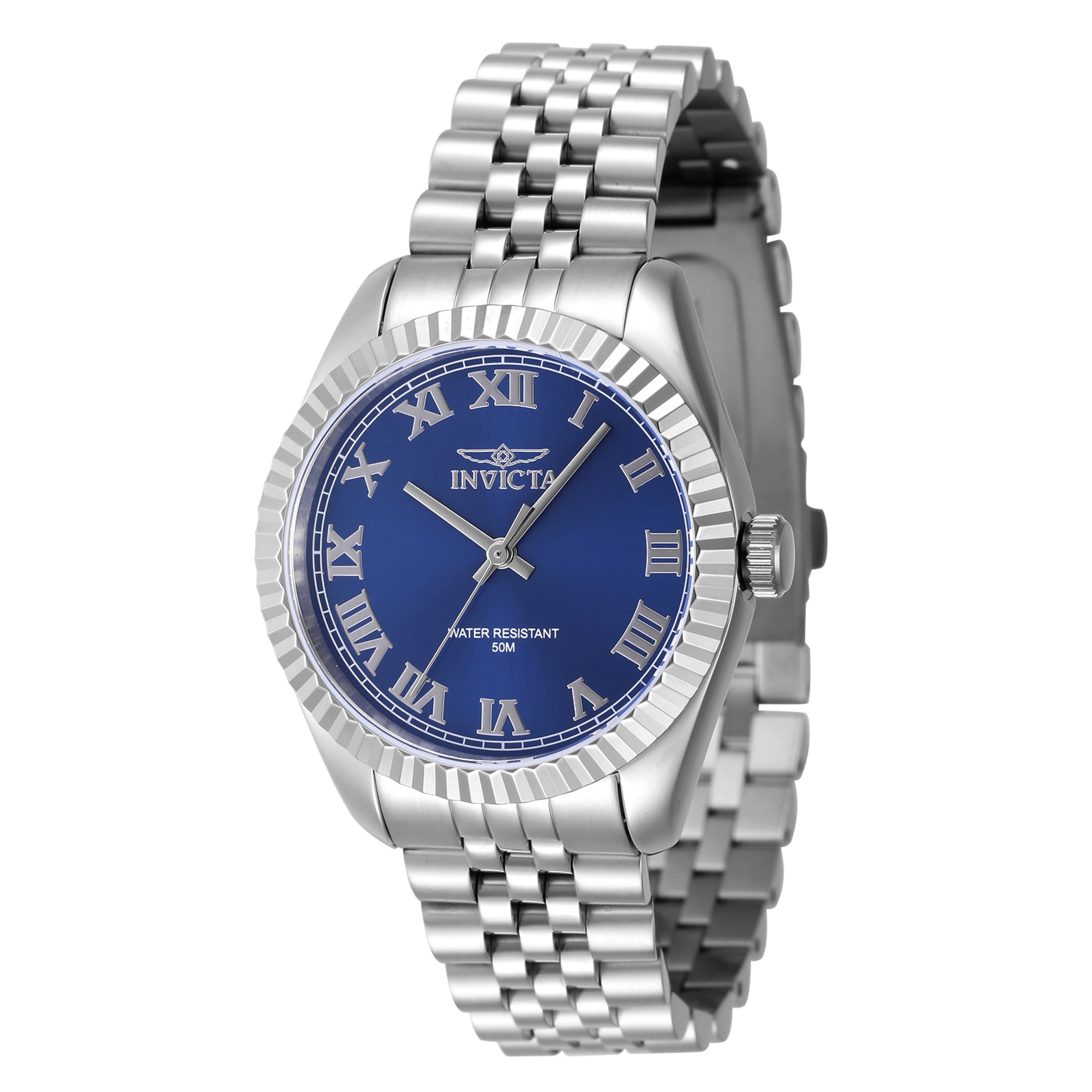 Invicta Womens 47411 Specialty Quartz 3 Hand Blue Dial Watch