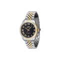 Invicta Womens 47413 Specialty Quartz 3 Hand Black Dial Watch