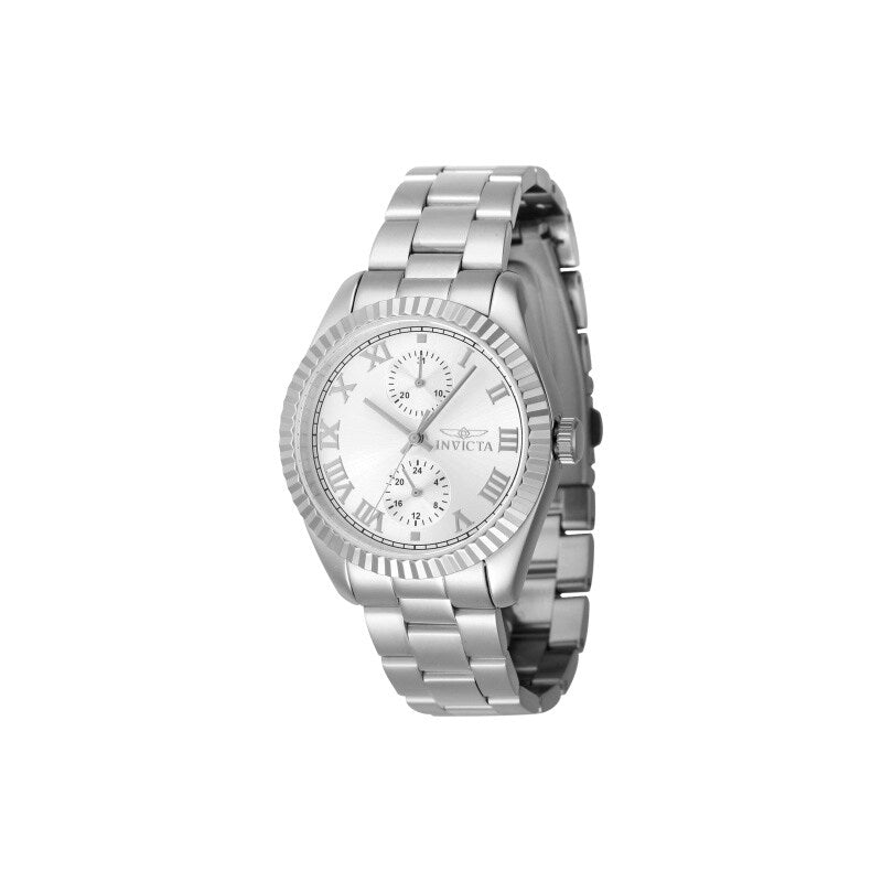 Invicta Womens 47435 Specialty Quartz Multifunction Silver Dial Watch
