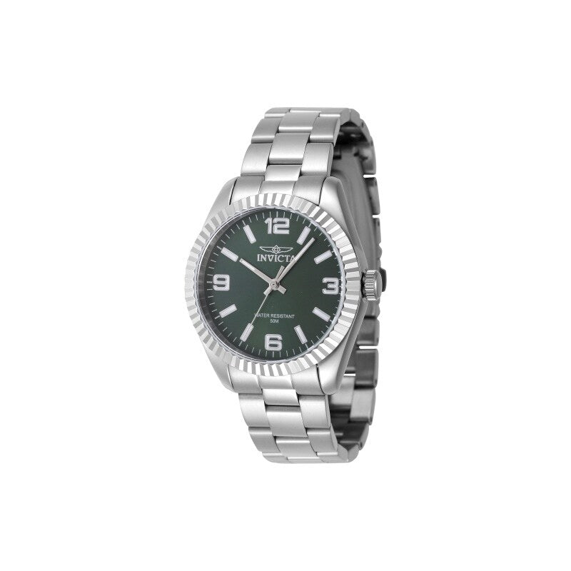 Invicta Womens 47465 Specialty Quartz 3 Hand Green Dial Watch