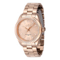 Invicta Womens 47477 Specialty Quartz 3 Hand Rose Gold Dial Watch Rose Gold