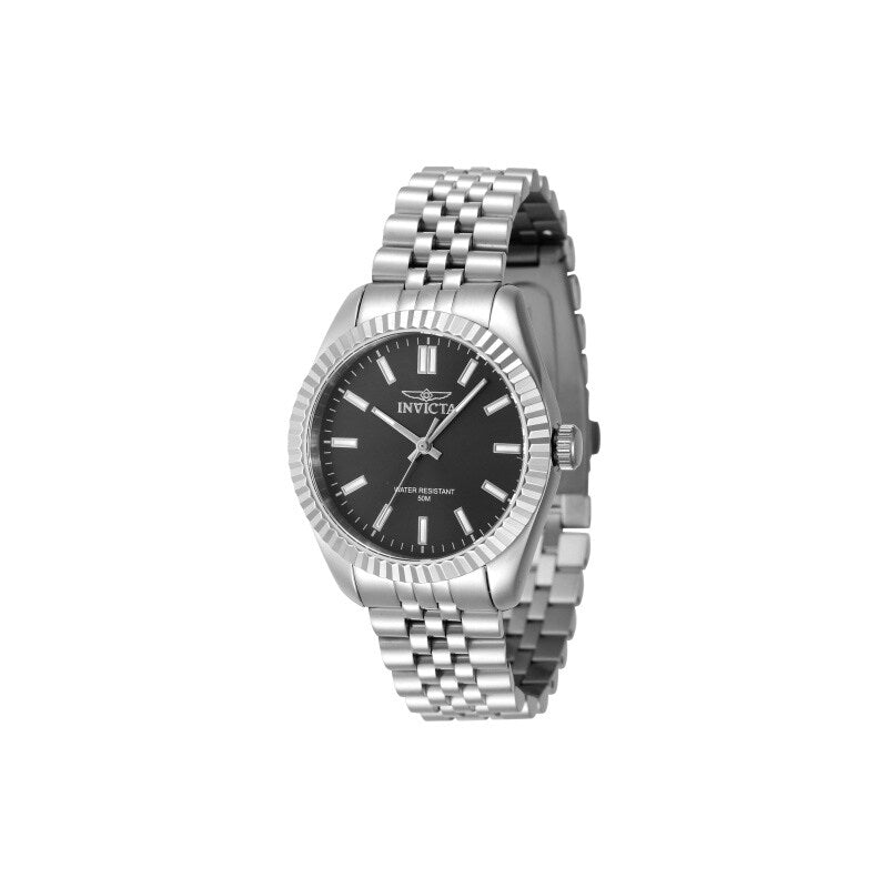 Invicta Womens 47494 Specialty Quartz 3 Hand Black Dial Watch