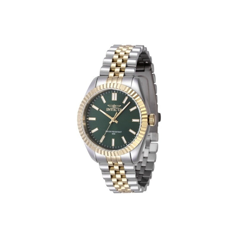 Invicta Womens 47501 Specialty Quartz 3 Hand Green Dial Watch