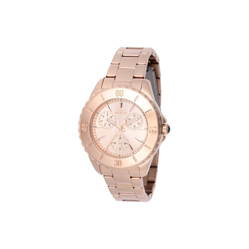Invicta Womens 48403 Angel Quartz Chronograph Rose Gold Dial Watch Rose Gold