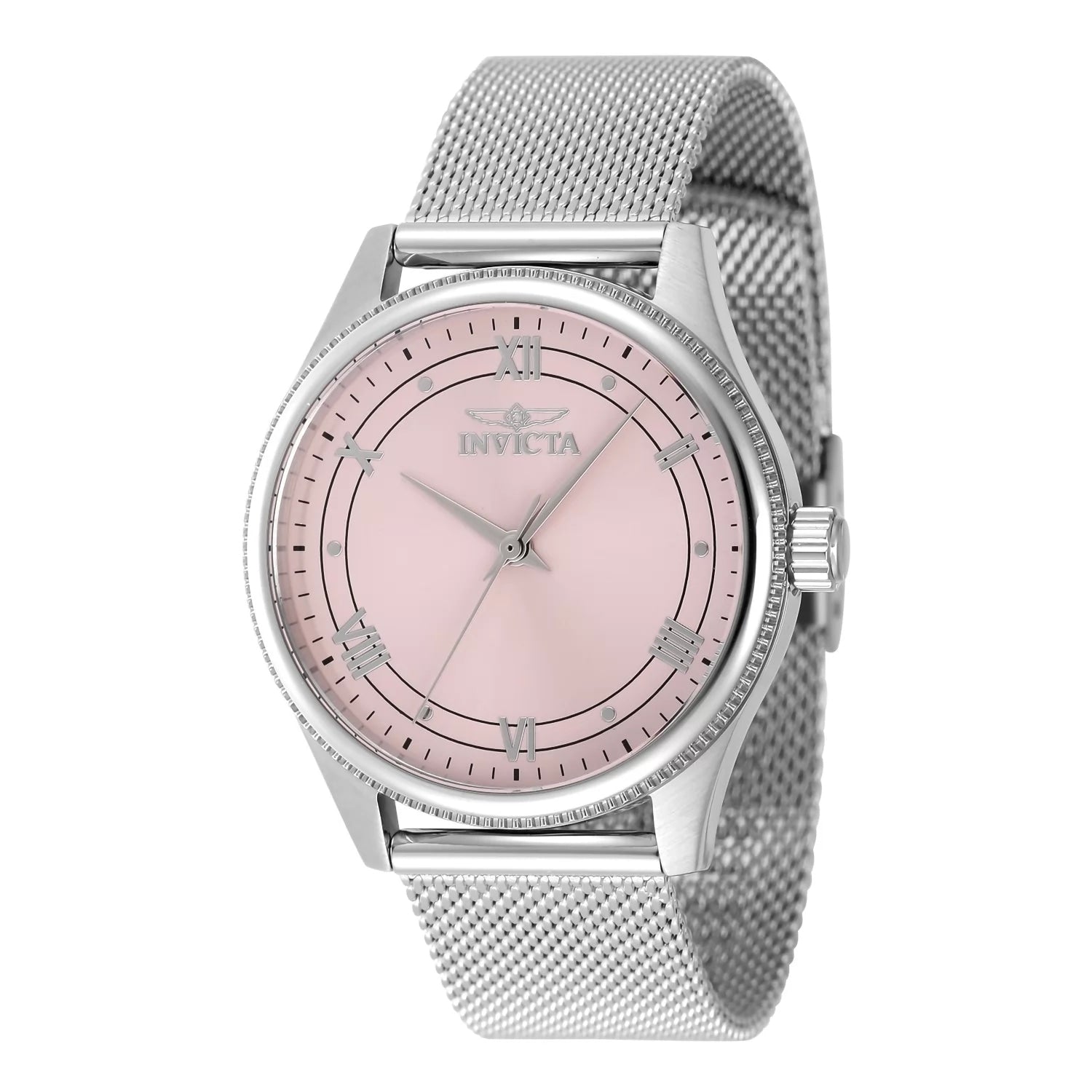 Invicta Womens 48489 Celestial Quartz 3 Hand Pink Dial Watch