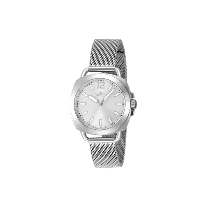 Invicta Womens 48915 Wildflower Quartz 3 Hand Silver Dial Watch