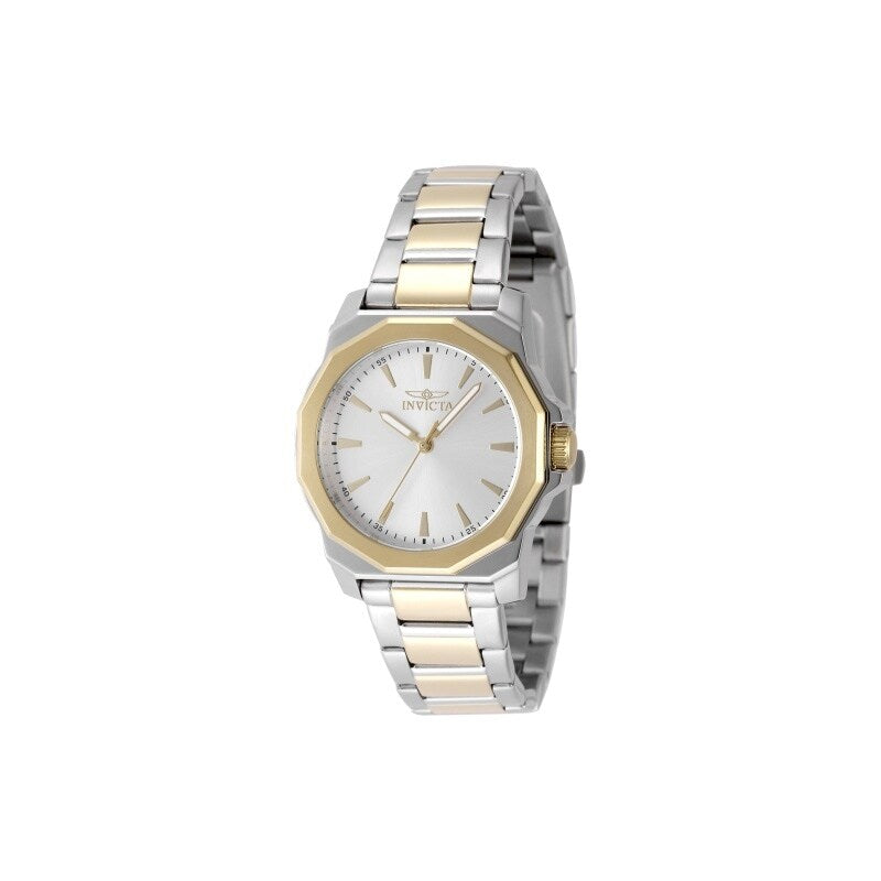 Invicta Womens 49088 Speedway Quartz 3 Hand Silver Dial Watch