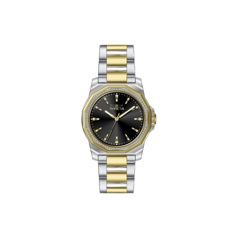 Invicta Womens 49112 Speedway Quartz 3 Hand Black Dial Watch