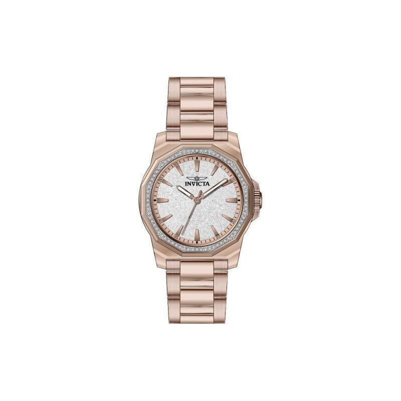 Invicta Womens 49131 Speedway Quartz 3 Hand Silver Dial Watch