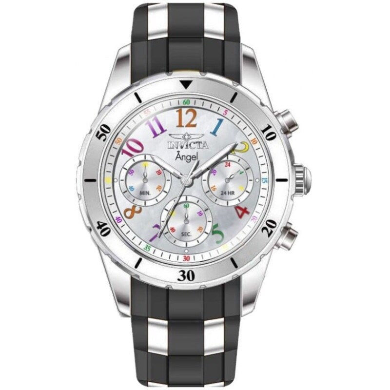 Invicta Womens 49802 Angel Quartz Vd54 White Dial Watch