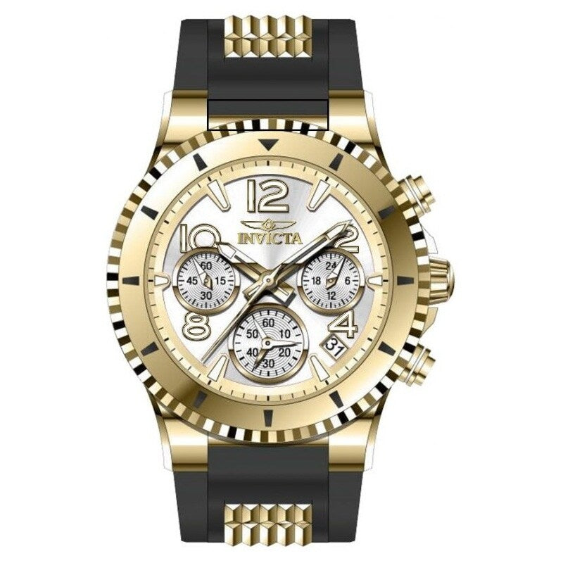 Invicta Womens 49804 Blu Quartz Vd53 Silver Dial Watch
