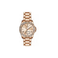 Invicta Womens 49843 Angel Quartz 2 Hand Rose Gold Dial Watch Rose Gold
