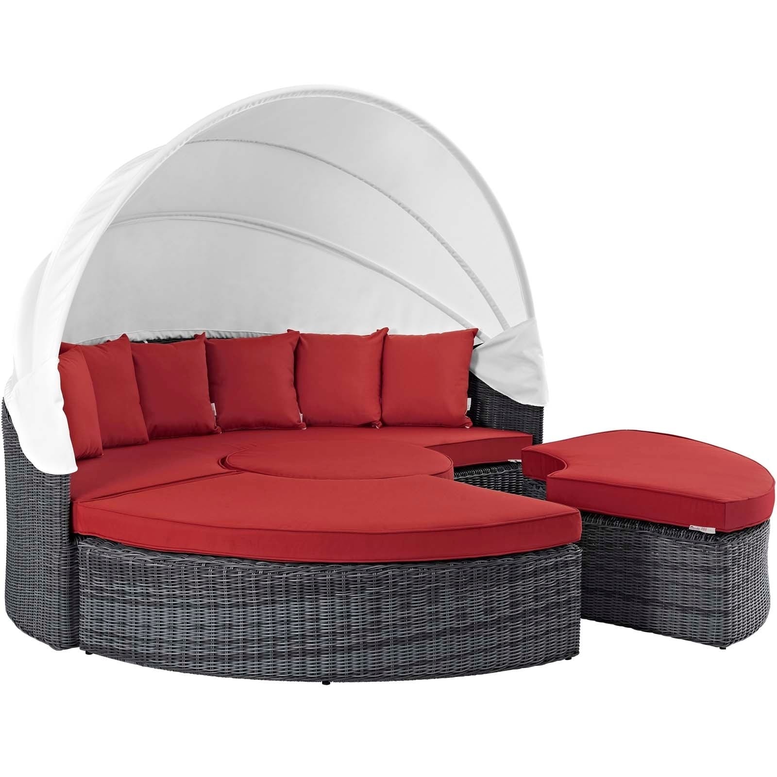 Invite Canopy Outdoor Patio Sunbrella Daybed