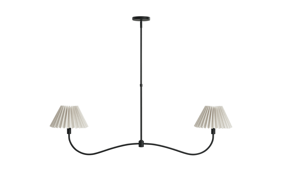 Iris 2-Light Chandelier