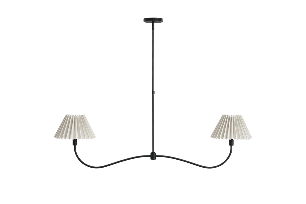 Iris 2-Light Chandelier