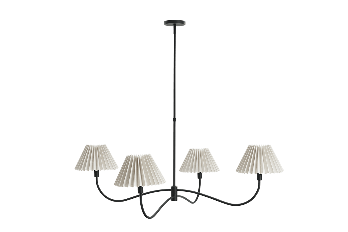 Iris 4-Light Chandelier