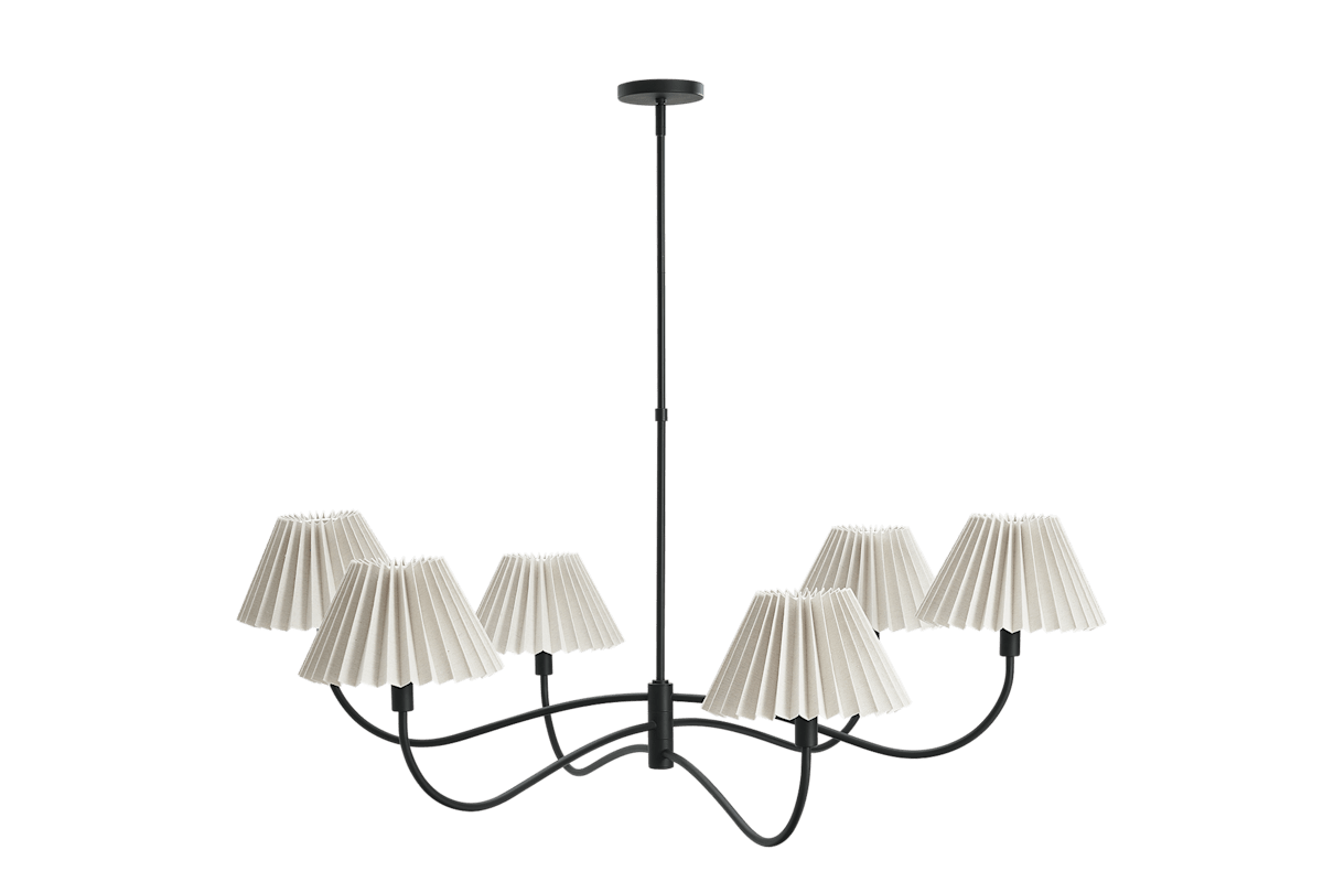 Iris 6-Light Chandelier