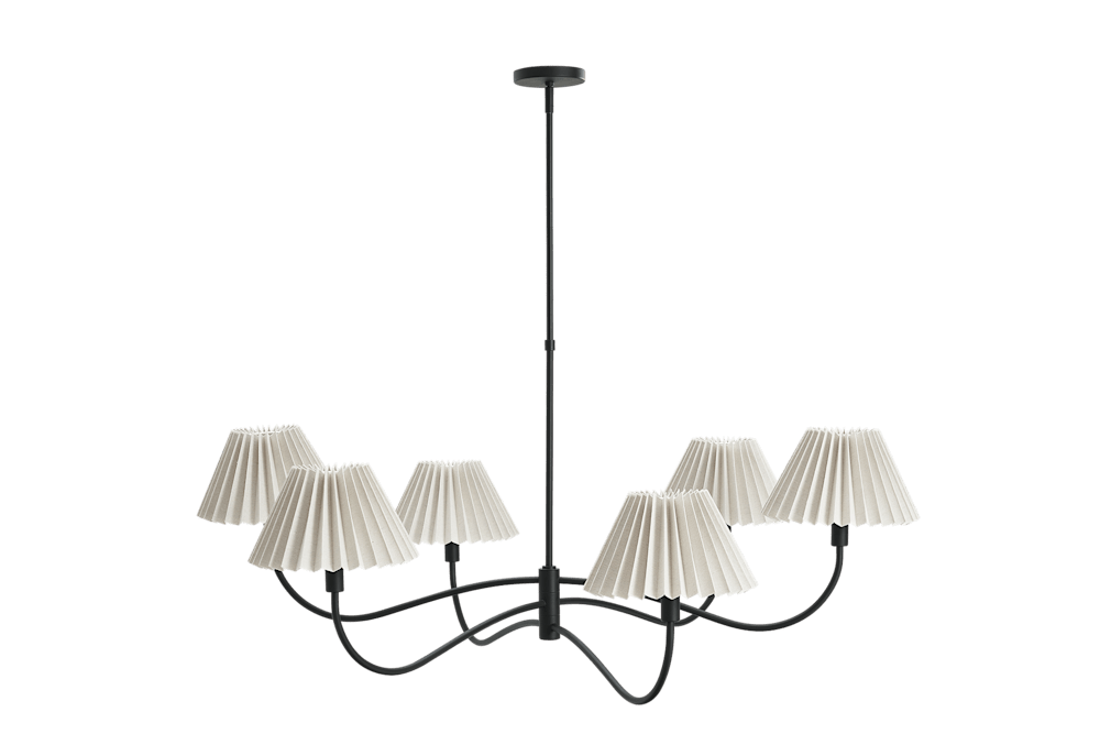 Iris 6-Light Chandelier