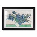 Irises 1890 Vincent Van Gogh Custom Framed Print