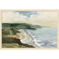 Irish Coast By Silvia Vassileva Framed Mounted Canvas Wall Art Print
