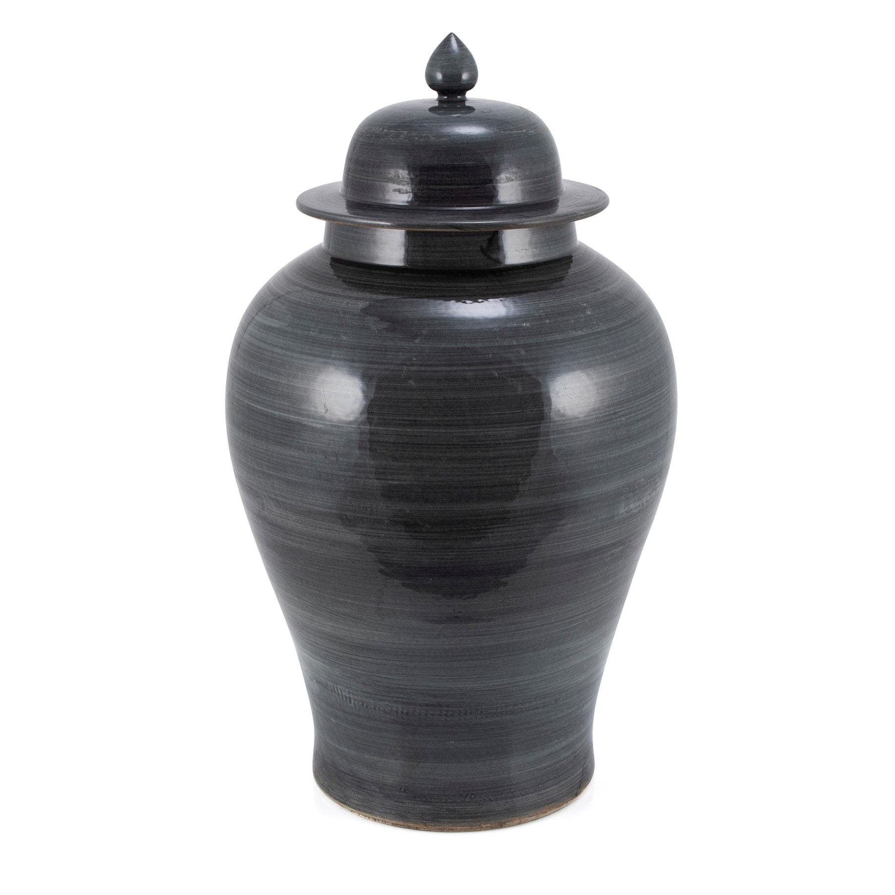 Iron Gray Temple Jar Medium