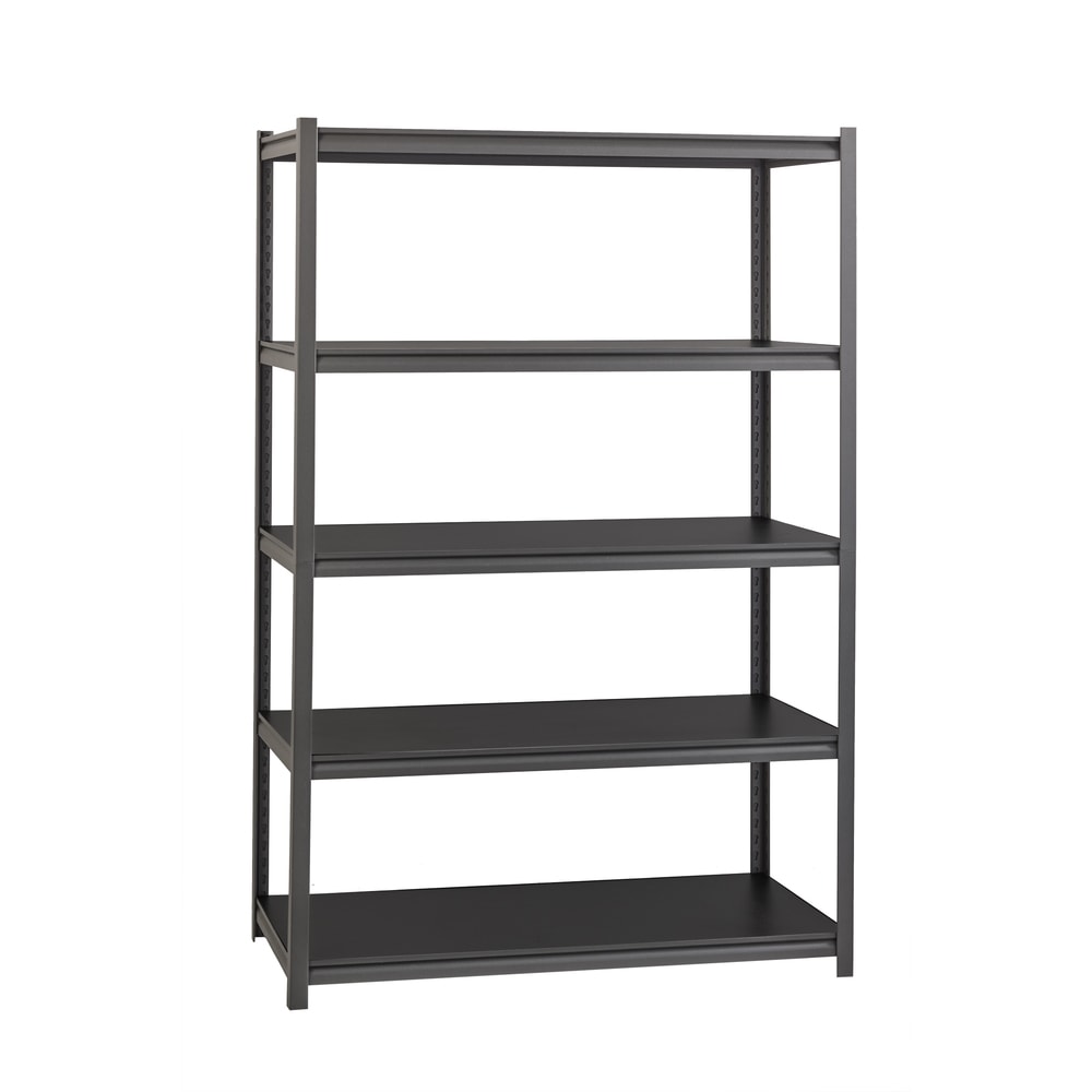 Iron Horse 3200 Lb Concealed Riveted Shelving 72 Hx48 Wx18 D Gray