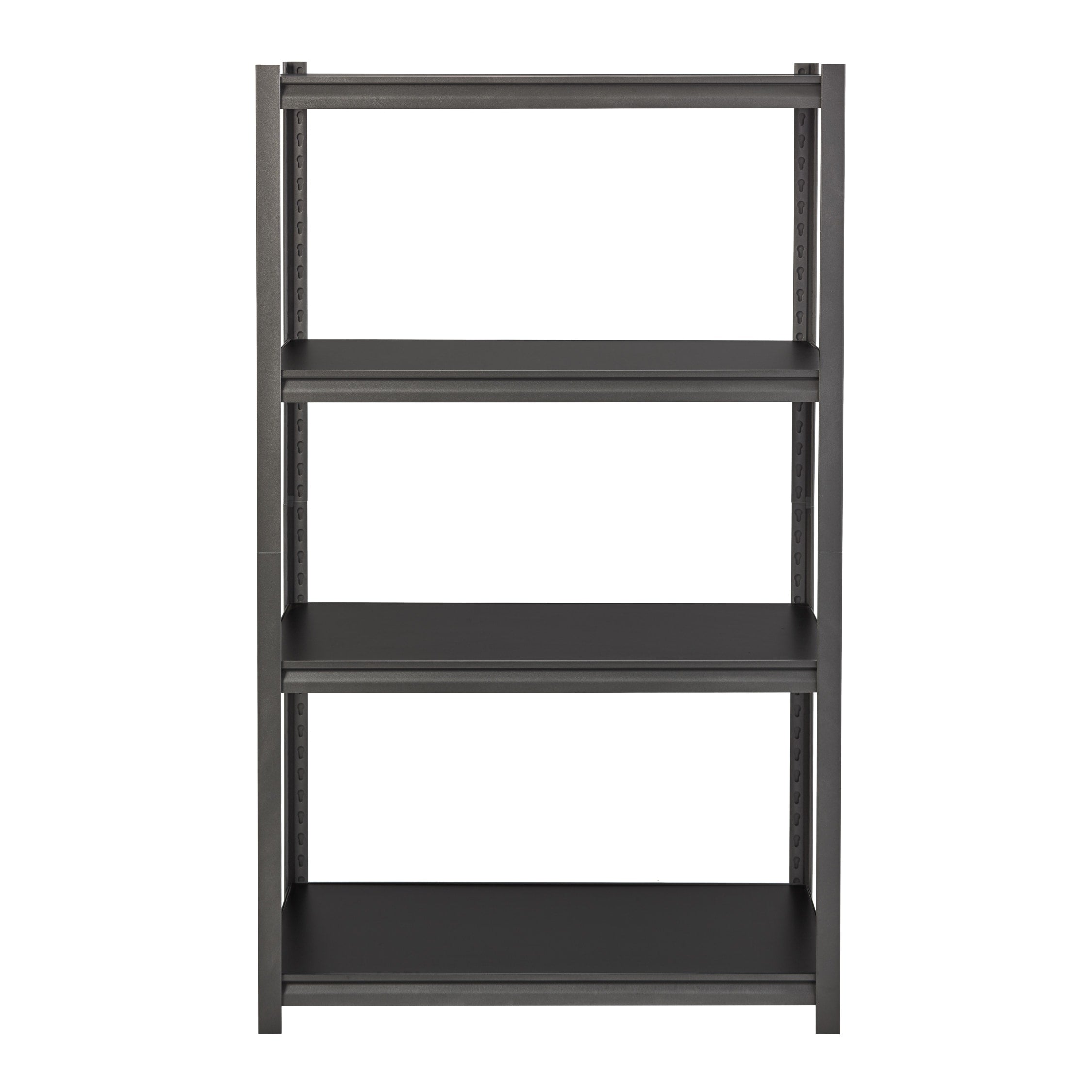 Iron Horse 3200 Lb Concealed Riveted Shelving 60 Hx36 Wx18 D Gray