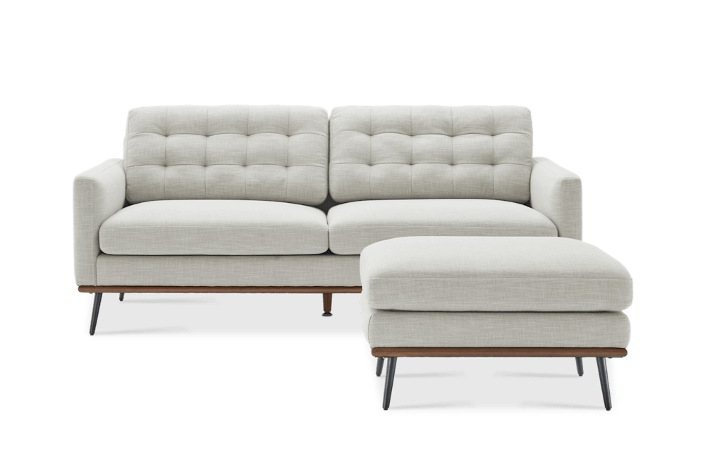 Isaac Sofa with Ottoman