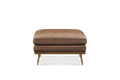 Isaac Leather Ottoman