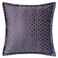 Isabella Jacquard Throw Pillow Violet Faya