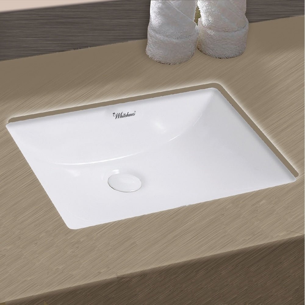 Whitehaus Collection Isabella Plus Under Mount Basin