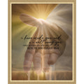 Isaiah 46 4 Scripture By Alva Jumath Framed Mounted Canvas Wall Art Print