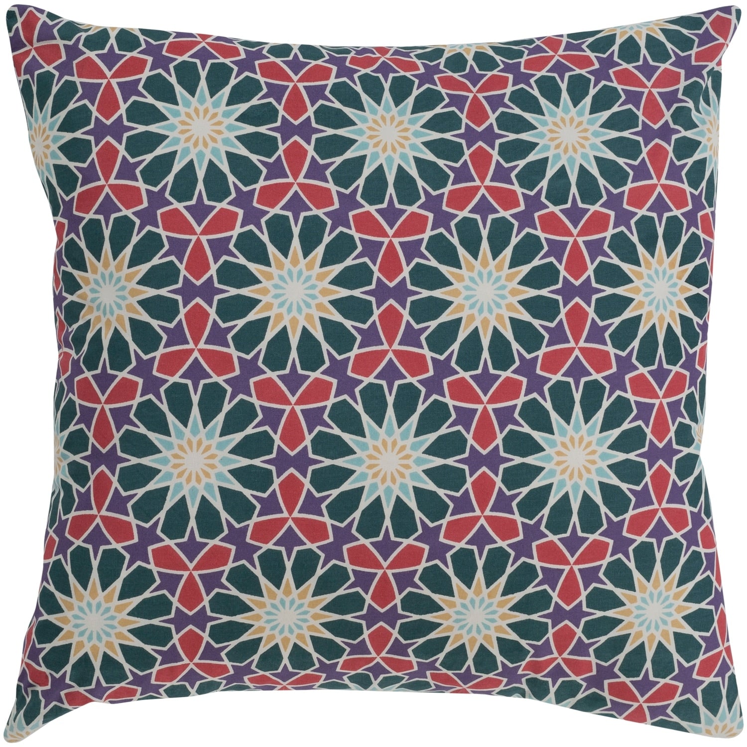 Isaija Medallion Dark Green Feather Down Or Poly Filled Throw Pillow 22 Inch