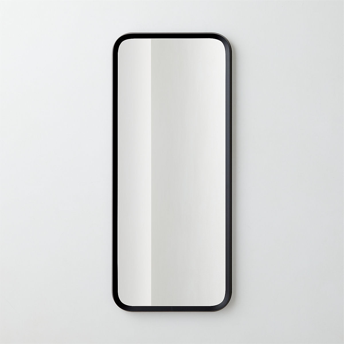 Isari Black Rough Cast Aluminum Square Wall Mirror 36inx36in