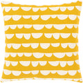 Ishaan Modern 18 Inch Poly Or Feather Down Filled Throw Pillow