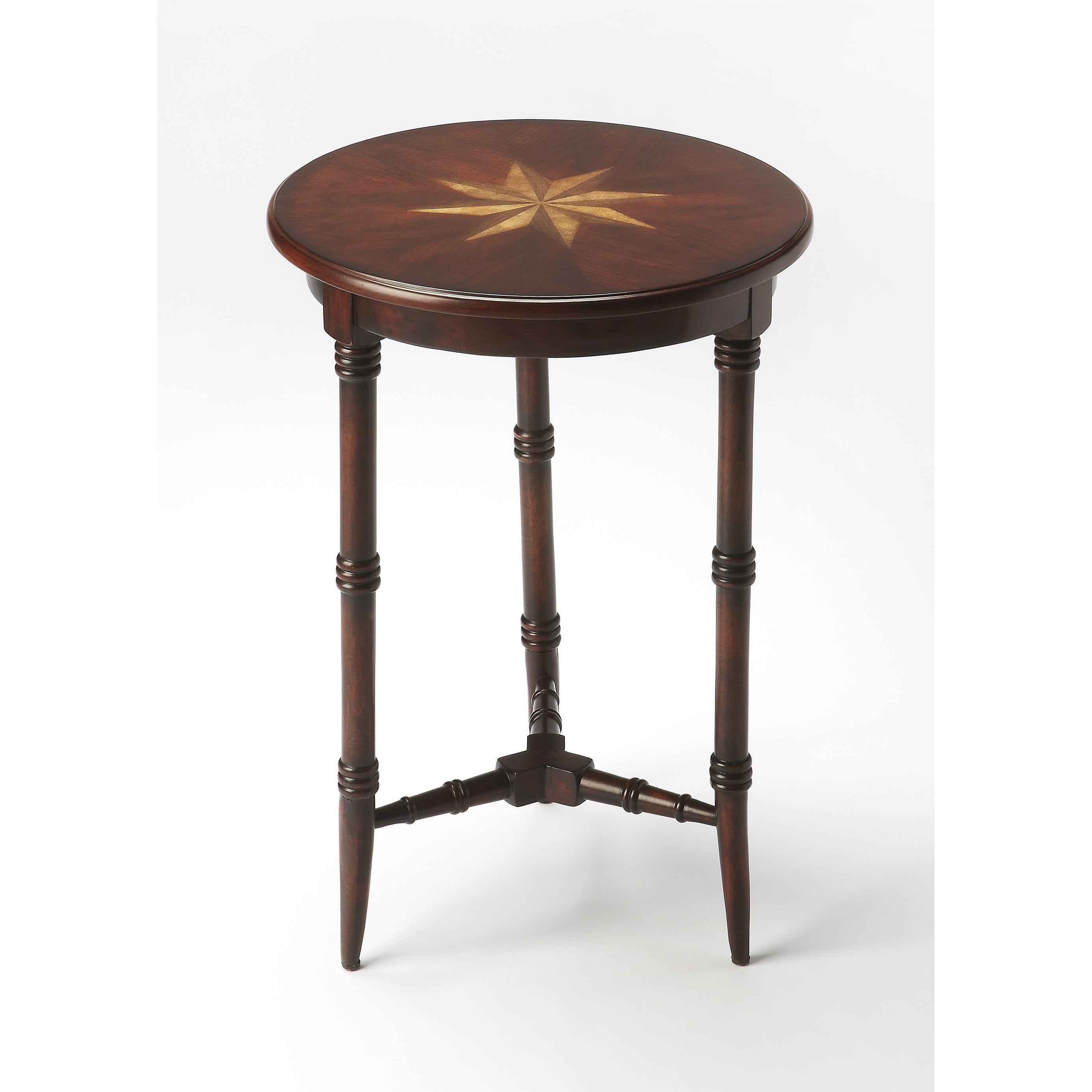 Handmade Butler Isla Plantation Cherry Veneer End Table China