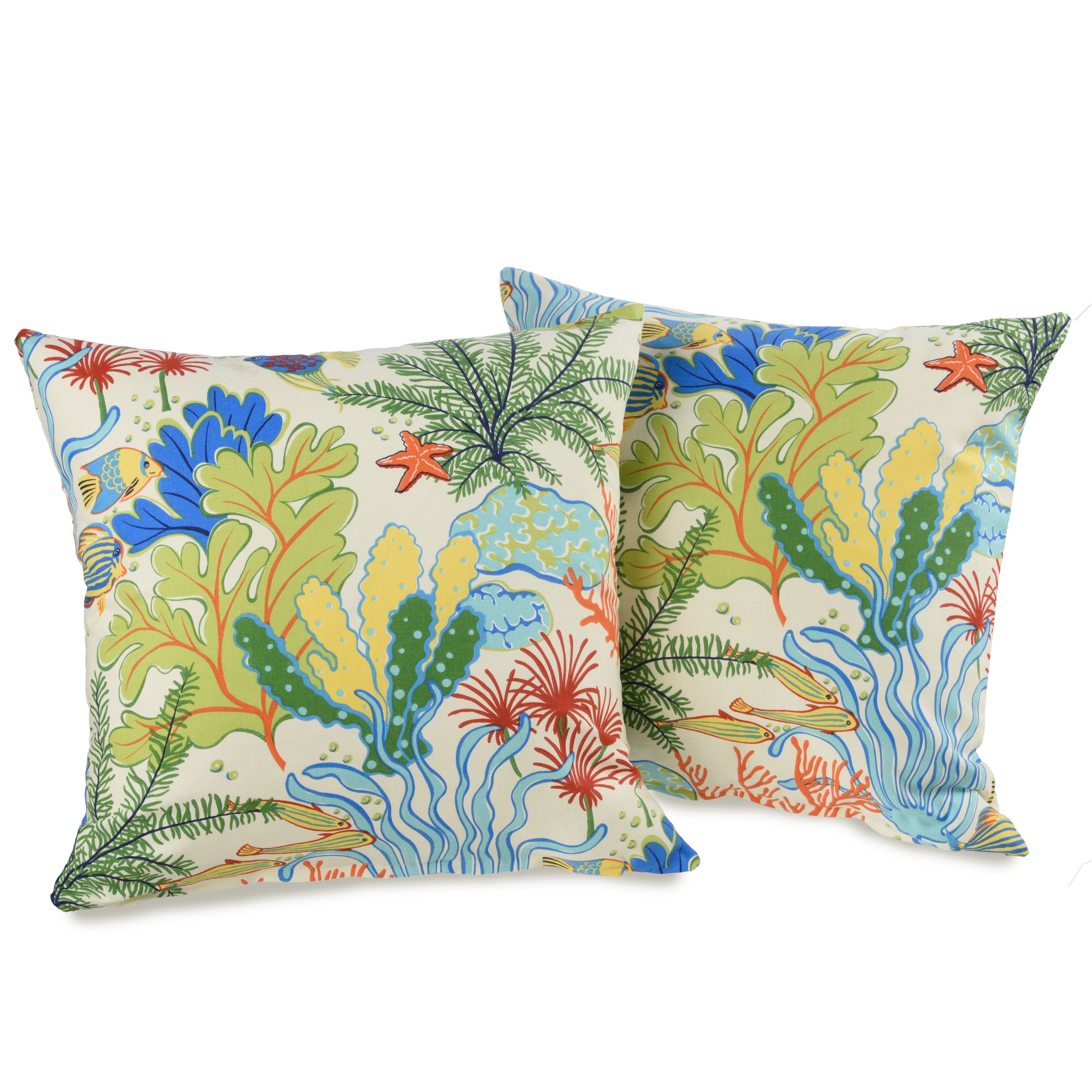 Island Breeze 20 Inch Decorative Throw Pillows Set Of 2
