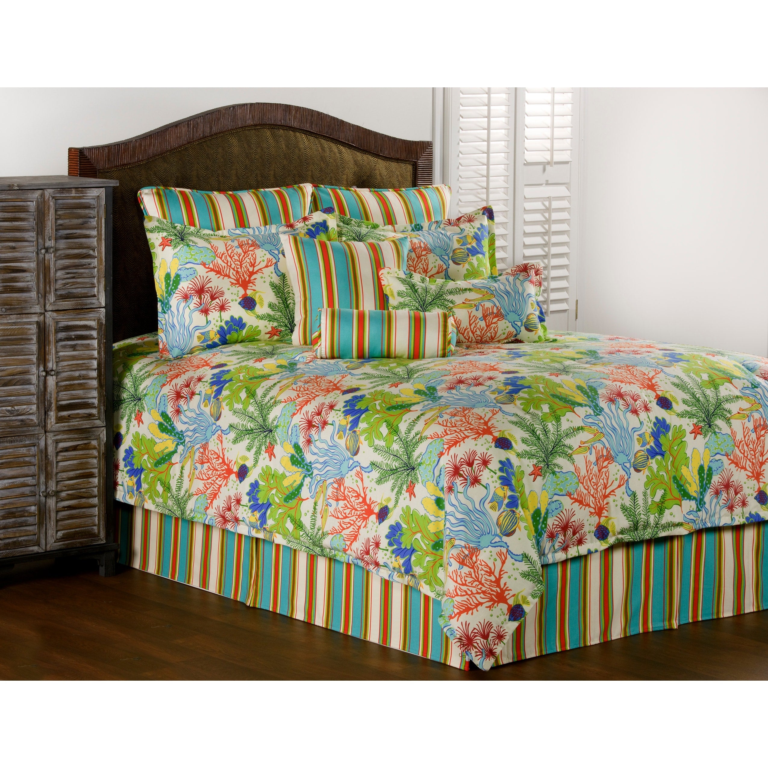 Island Breeze Tropical Comforter Mini Set