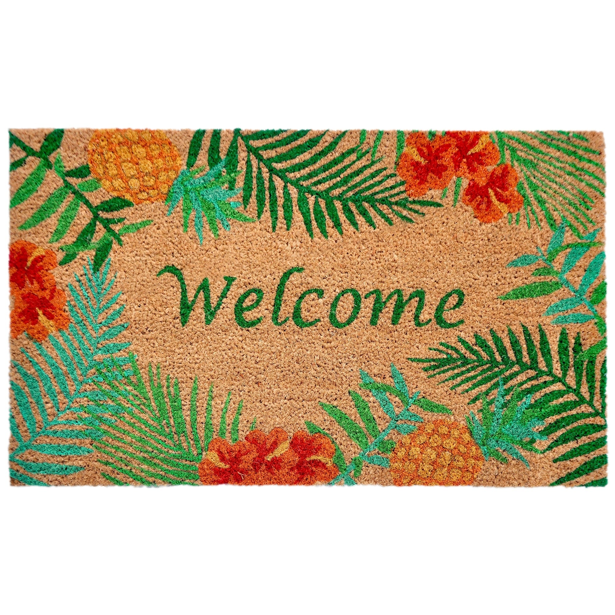 Liora Manne Island Greetings Coir Door Mat 16 X 26 16 X 26