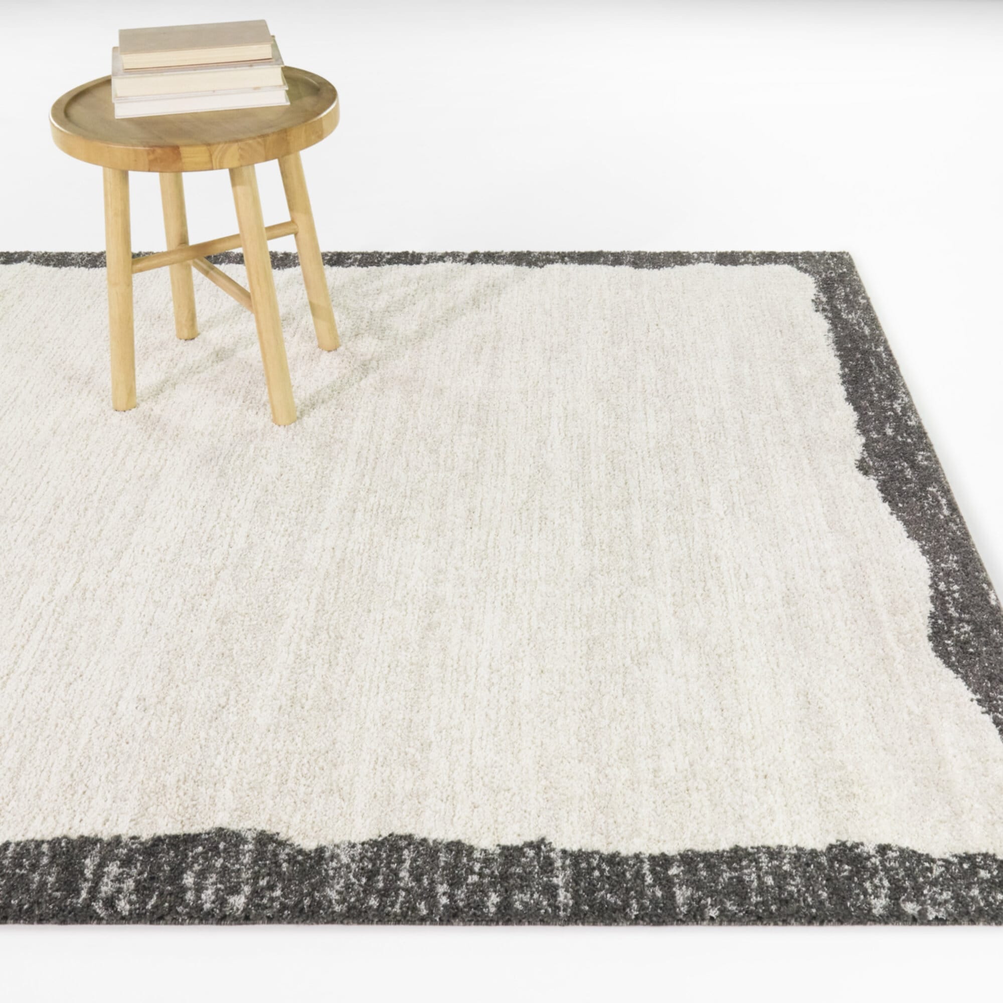 Istvan Organic Border Area Rug