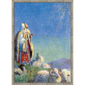 It Came Down As A Shower Of Sparks By Charles Edmund Brock Framed Mounted Canvas Wall Art Print