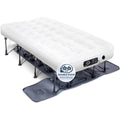 Ivation Ez Bed Queen Air Mattress With Frame Rolling Case