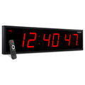 Ivation Large Digital Clock 72 Led Wall Clock With Stopwatch Alarms Timer Temp Remote