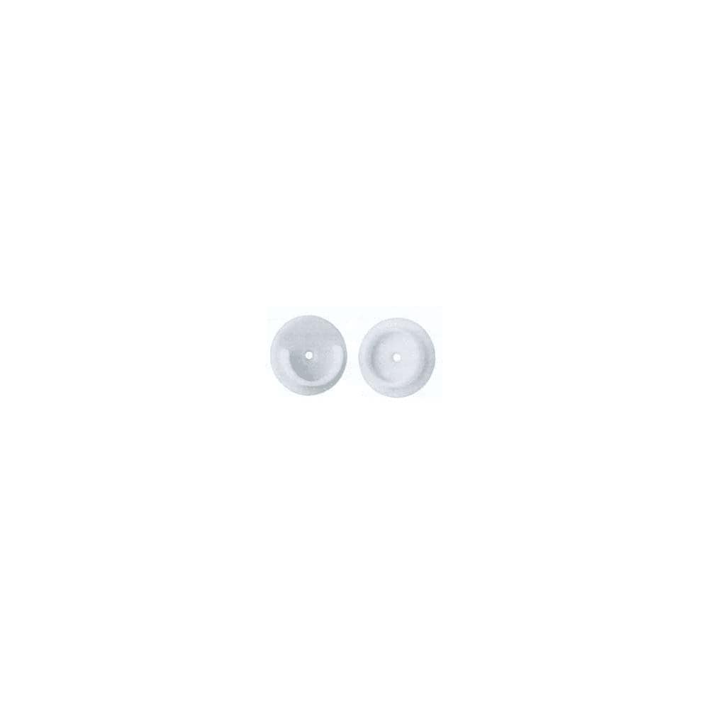 Ives 586P Plastic Closet Pole Socket For 1 38 Pole Diameter In Pairs White
