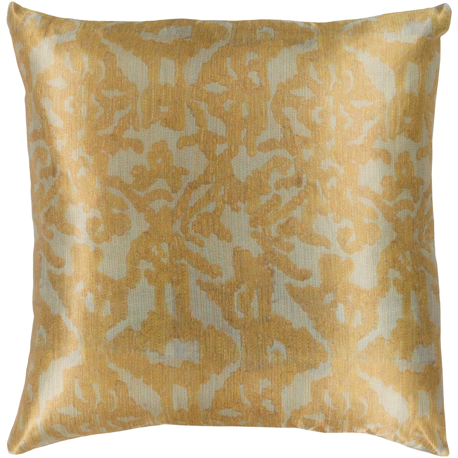 Ivona Traditional Mustard Feather Down Or Poly Filled Throw Pillow 20 Inch